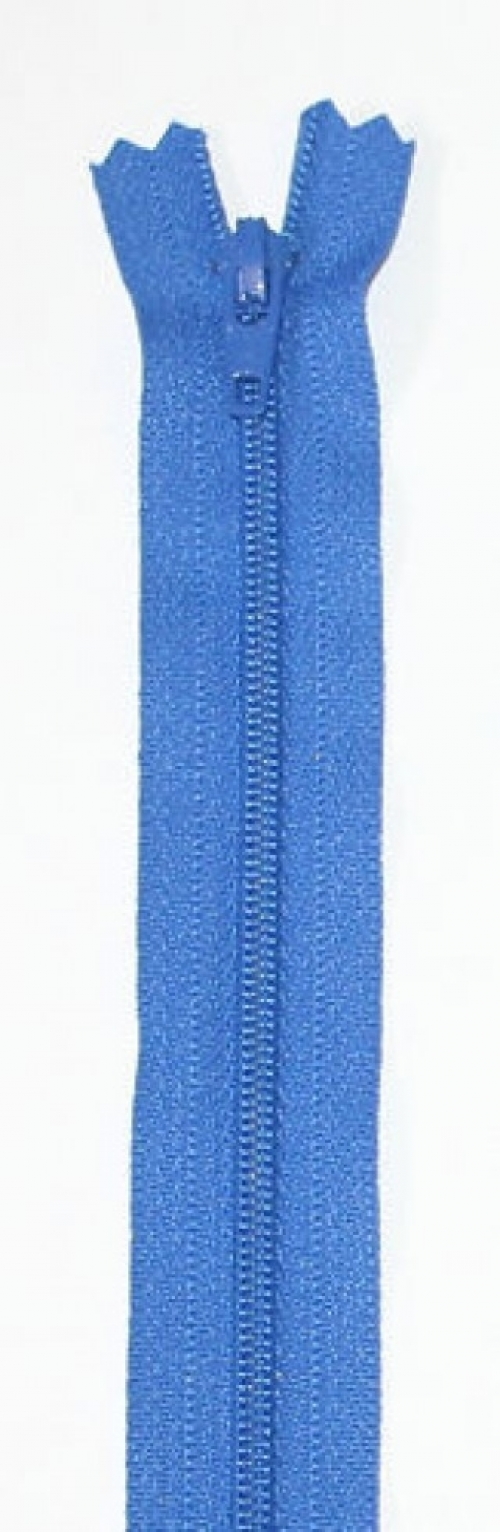 YKK Nylon Closed End Dress Zips Light Royal Blue