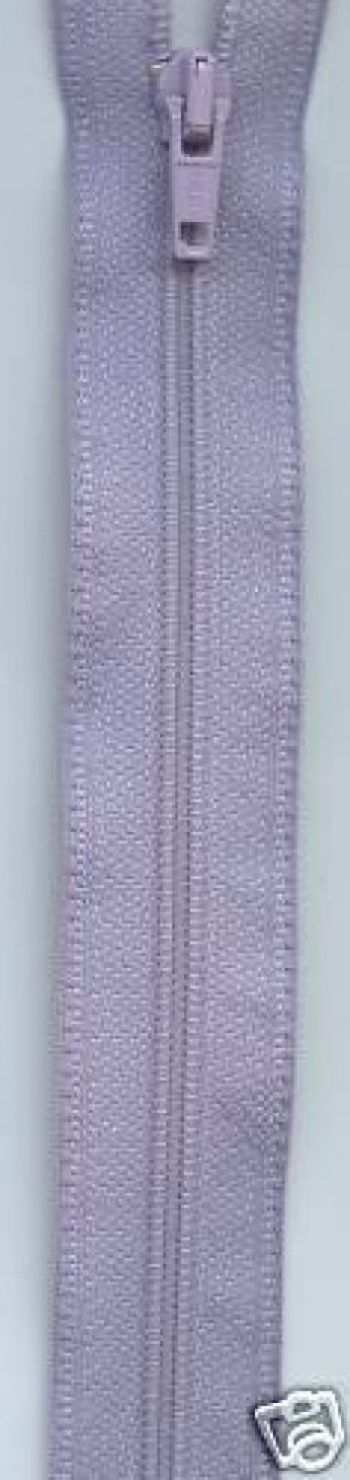 Nylon Open End Coat Zips Lilac