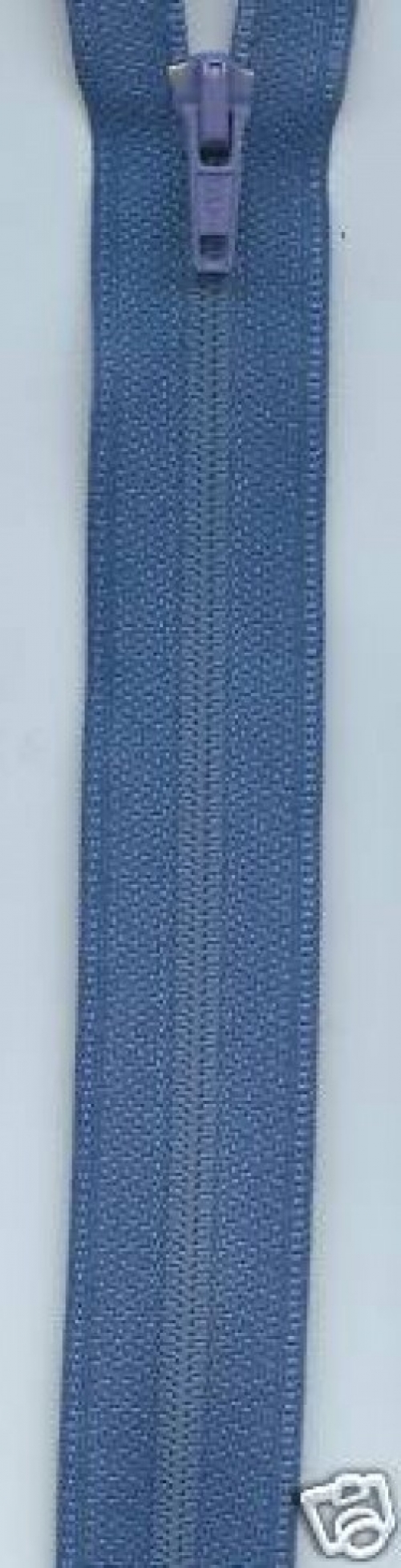 Nylon Open End Coat Zips Mid Blue