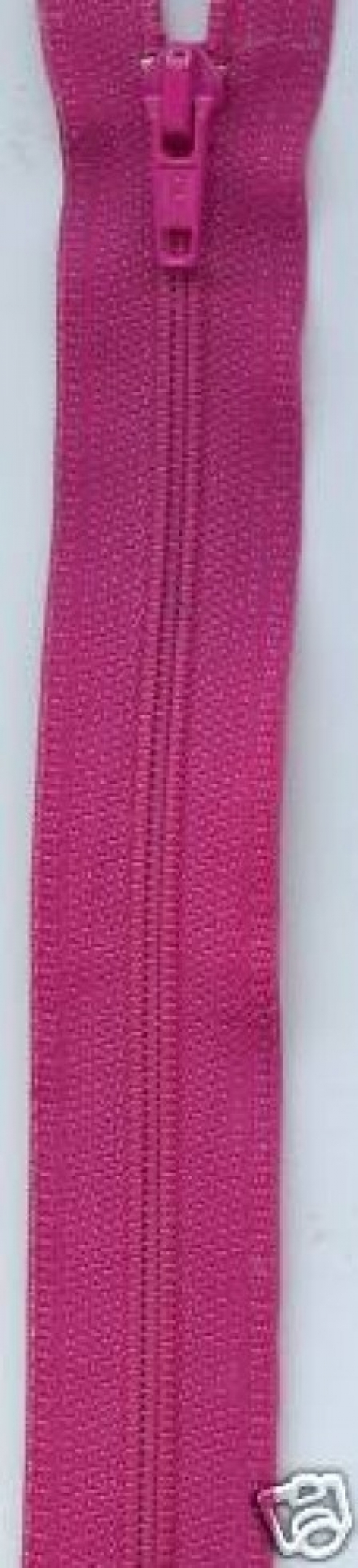 Nylon Open End Coat Zips Cerise Pink