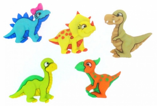 Dress It Up DinoMite Buttons
