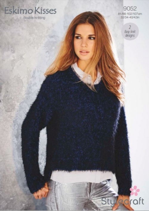 Stylecraft Eskimo Kisses Knitting Pattern 9052