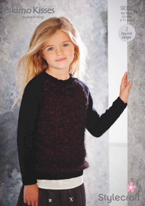 Stylecraft Eskimo Kisses Knitting Pattern 9054