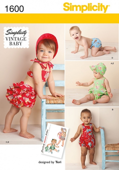 Simplicity Paper Sewing Pattern 1600
