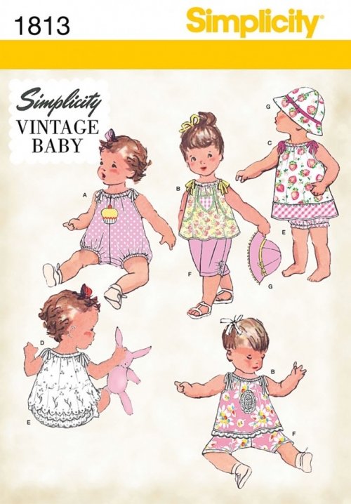 Simplicity Paper Sewing Pattern 1813