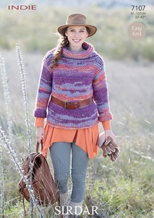Sirdar Knitting Pattern 7107
