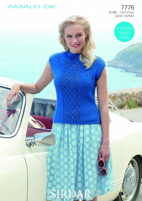 Sirdar Amalfi Knitting Pattern 7776