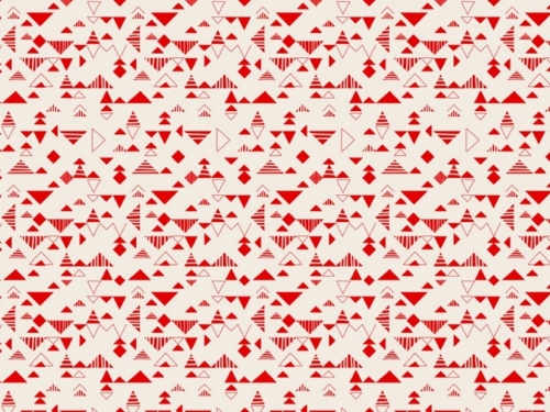 Atelier Brunette Shape Cotton Lawn Fabric Red