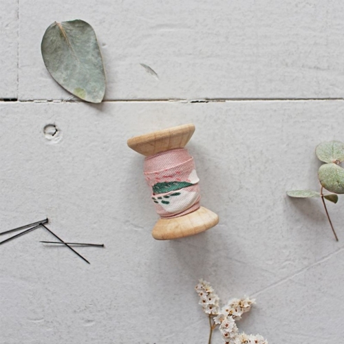 Atelier Brunette Moonstone Bias Binding Tape Pink