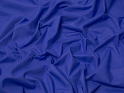 Minerva Core Range Plain Polycotton Fabric Royal Blue