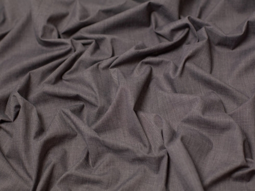Minerva Core Range Plain Polycotton Fabric School Grey