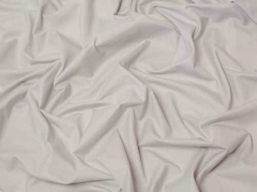 Minerva Core Range Plain Polycotton Fabric Silver Grey