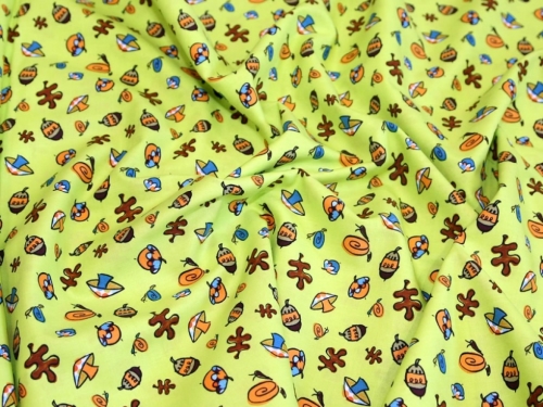 Camelot Fabrics 100% Cotton Poplin Fabric Green