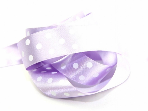 Berisfords Polka Dot Ribbon (Value Roll) 910 Orchid
