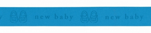 Berisfords New Baby Ribbon 1 Blue