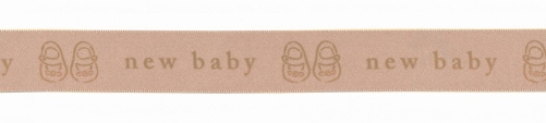 Berisfords New Baby Ribbon 3 Natural
