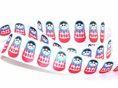 Berisfords Party Russian Dolls Ribbon 1 Multicoloured