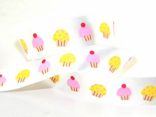 Berisfords Party Cupcakes Ribbon 1 Multicoloured