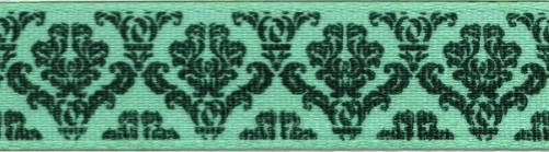 Berisfords Baroque Ribbon 3 Duck Egg