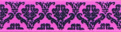 Berisfords Baroque Ribbon 8 Pink