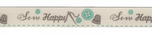 Berisfords Sew Happy Ribbon 3 Herb