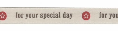 Berisfords Special Day Ribbon 1 Red