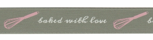 Berisfords Baked With Love Ribbon 4 Elephant