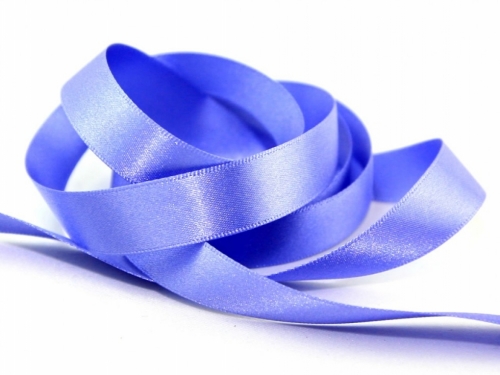 Ruban De Satin Double-face Berisfords 15 Mm X 20 M - Polyester, Gris Fer, Pour Emballage Et Loisirs Créatifs