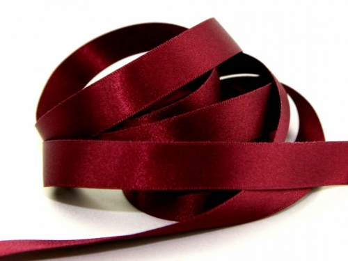 Berisfords Double Faced Satin Ribbon 17 Wine