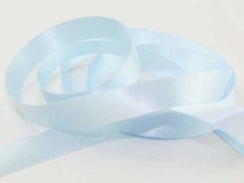 Berisfords Double Faced Satin Ribbon 3 Sky