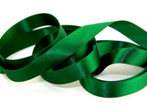 Berisfords Double Faced Satin Ribbon 455 Hunter Green