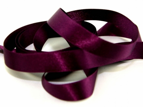 Berisfords Double Faced Satin Ribbon 49 Plum