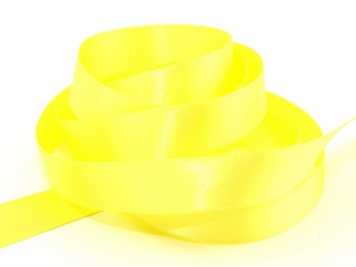 Berisfords Double Faced Satin Ribbon 5 Lemon