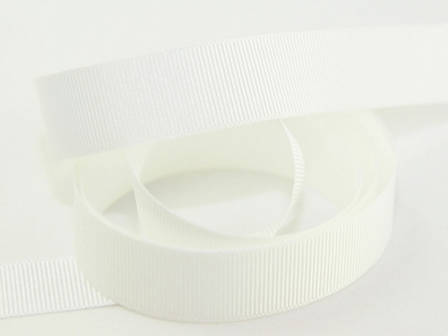 Berisfords Grosgrain Ribbon 9401 White