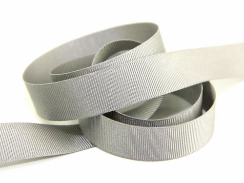 Berisfords Grosgrain Ribbon 9704 Grey