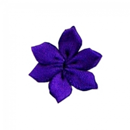 Berisfords Ribbon Petal Flowers 465 Purple
