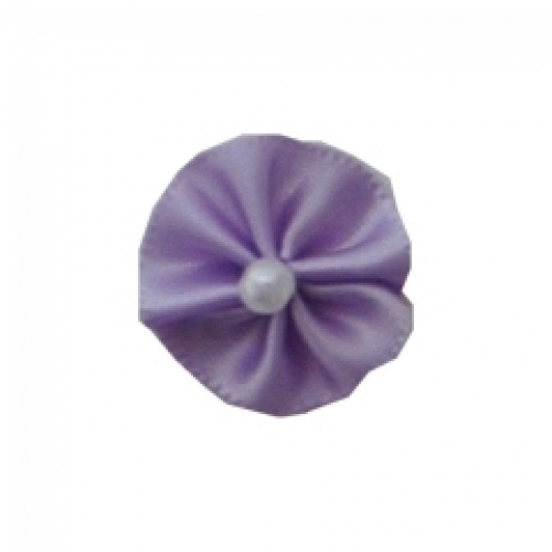 Berisfords Ribbon Pearl Rosettes 430 Light Orchid