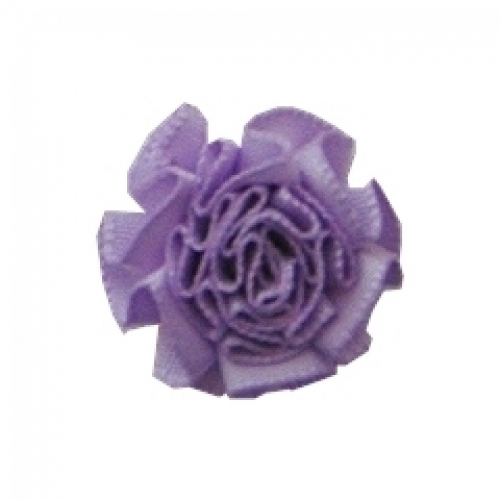 Berisfords Ribbon Ruched Rosettes 430 Light Orchid