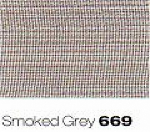 Berisfords Super Sheer Organza Ribbon (Value Roll) 669 Smoked Grey
