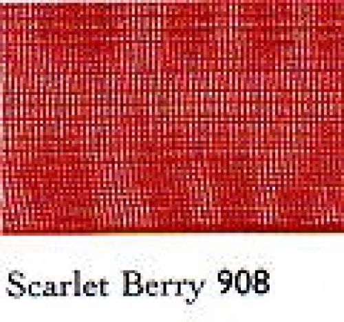 Berisfords Super Sheer Organza Ribbon (Value Roll) 908 Scarlet Berry