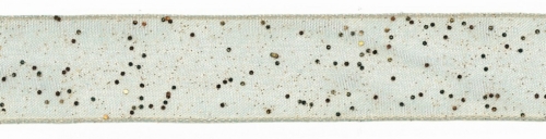 Berisfords Random Glitter Ribbon 50 Cream