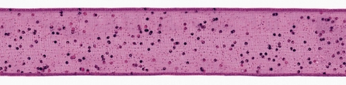 Berisfords Random Glitter Ribbon 72 Shocking Pink