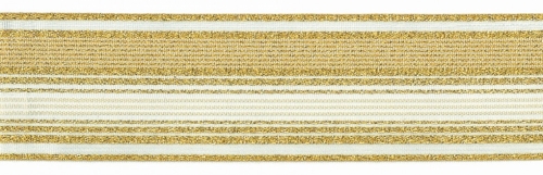 Berisfords Metallic Ritz Ribbon 200 Gold