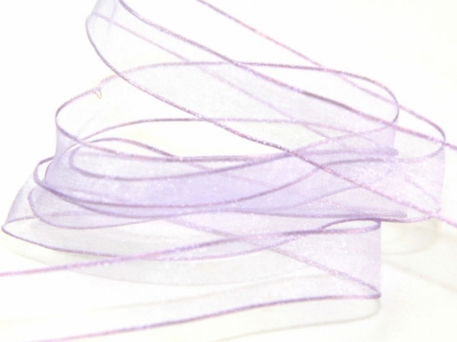 Berisfords Wired Sheer Organza Ribbon 7 Helio