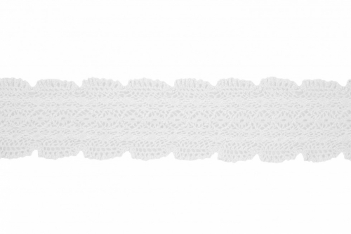 Lace Trim White