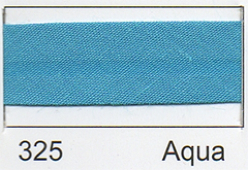 Essential Trimmings Polycotton Bias Binding Tape Aqua