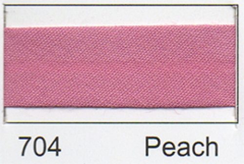 Essential Trimmings Polycotton Bias Binding Tape Peach