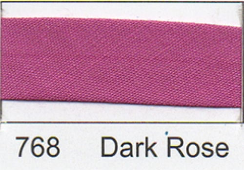 Essential Trimmings Polycotton Bias Binding Tape Dark Rose