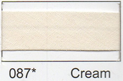 Essential Trimmings Polycotton Bias Binding Tape Cream