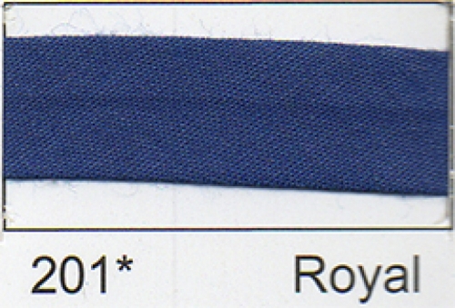 Essential Trimmings Polycotton Bias Binding Tape Royal Blue